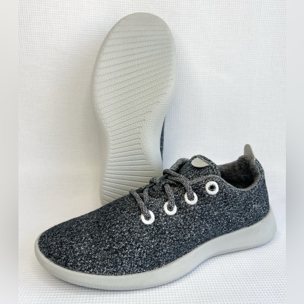 Allbirds Women’s Wool Runners Gray Merino Sneakers Shoe Size 9